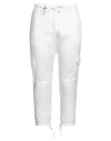 Mason's Woman Pants White Size 10 Lyocell In White