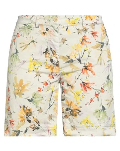 Mason's Woman Shorts & Bermuda Shorts Beige Size 10 Cotton, Elastane In Sand