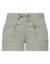 Mason's Woman Shorts & Bermuda Shorts Sage Green Size 10 Lyocell In Sage Green