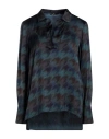 Mason's Woman Top Deep Teal Size 4 Viscose In Green
