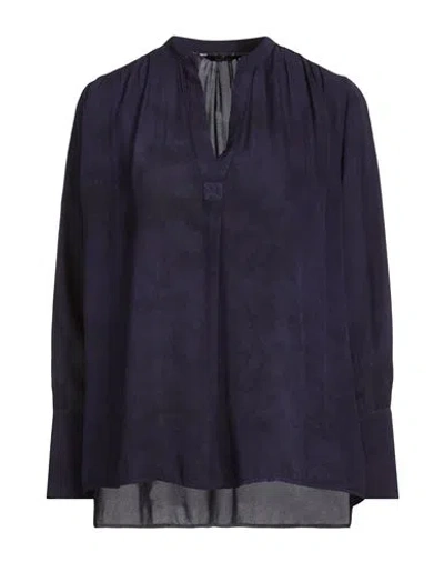 Mason's Woman Top Navy Size 2 Viscose