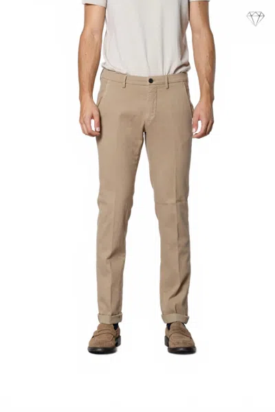 Mason's Men's Chino Pants In Dark Beige In Brown