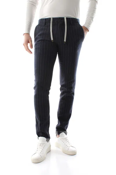 Masons Men's Trousers Mason's Milan City Mte262 9pf2a8710 012 In Blue
