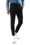 Masons Men's Trousers Mason's Osaka Mbe100/six 014 9pn2c7353 In Black