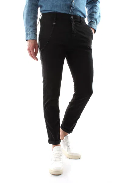 Masons Men's Trousers Mason's Osaka Mbe100/six 014 9pn2c7353 In Black