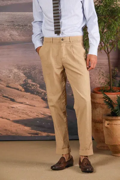 Masons Men's Trousers Mason's Pinces22 2pn3d8875 Cb118 269 In Sand