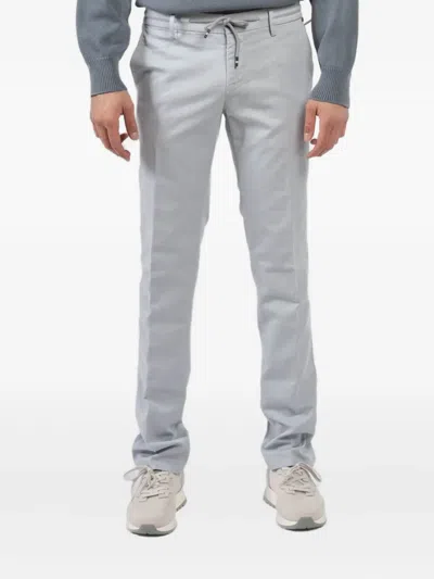 Mason's Milano Trousers In Blue