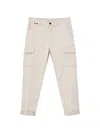 Mason's Multi-pocket Cargo Pants In Brown