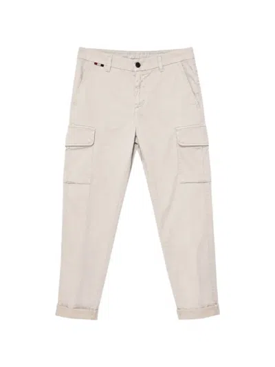 Mason's Multi-pocket Cargo Pants In Brown