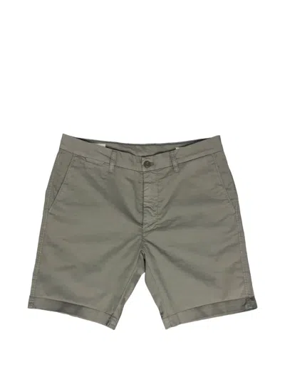 Mason's New London Chino Shorts In Gray