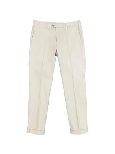 Mason's New York Chino Trousers In Brown