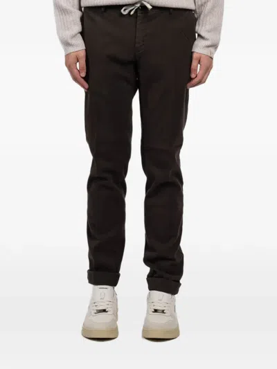 Mason's New York Drawstring Trousers In Brown