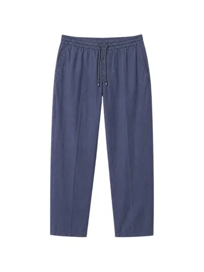 Mason's New York Sack Track Pants In Blue