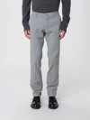 Mason's Man Pants Grey Size 40 Cotton, Elastane In Gray
