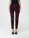 Mason's Pants  Woman Color Plum In Burgundy