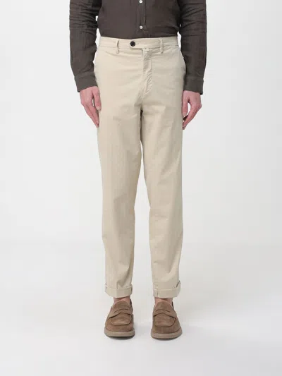 Mason's Pants  Men Color Beige In White