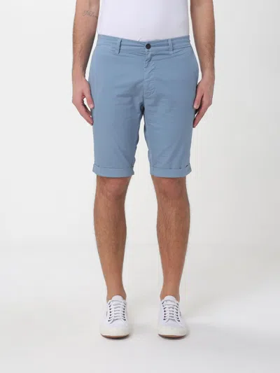 Mason's Shorts  Men Color Gnawed Blue