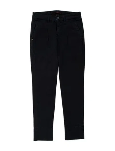 Pre-owned Mason's Straight Leg Pants In Black