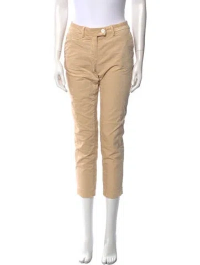 Pre-owned Mason's Straight Leg Pants In Neutral