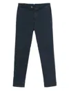 Mason's Straight-leg Trousers In Black