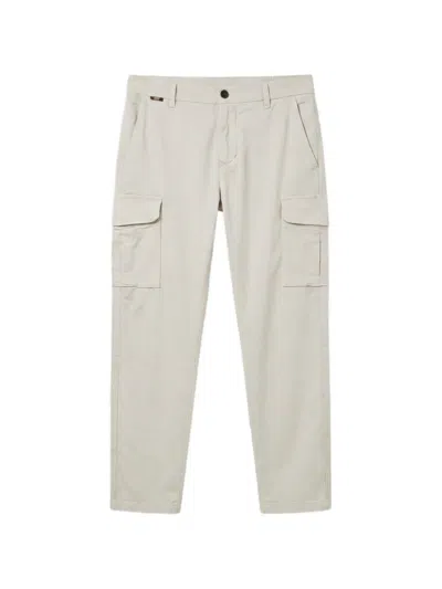 Mason's Straight-leg Cargo Pants In Gray