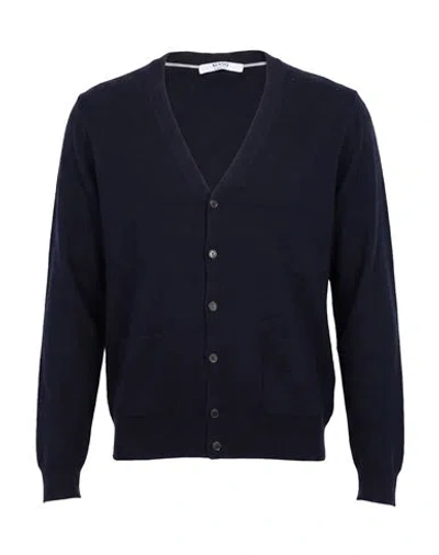 Masq Man Cardigan Navy Size 42 Wool