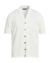 Masq Man Shirt White Size 44 Cotton