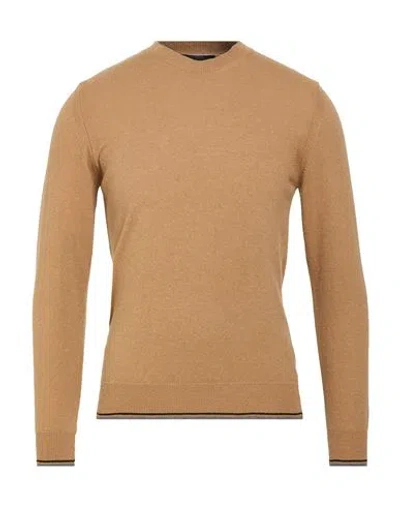 Masq Man Sweater Beige Size 36 Wool