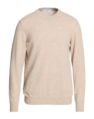 Masq Man Sweater Beige Size 42 Wool In Multi