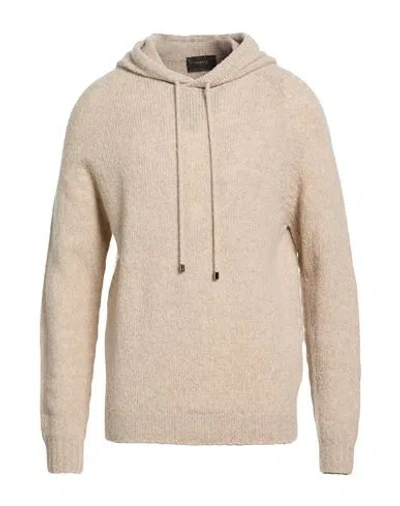 Masq Man Sweater Beige Size M Wool In Neutral