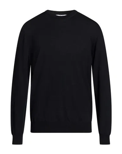 Masq Man Sweater Black Size 36 Merino Wool