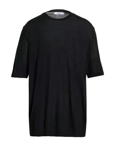 Masq Man Sweater Black Size 44 Silk