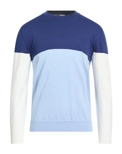 Masq Man Sweater Blue Size 36 Organic Cotton