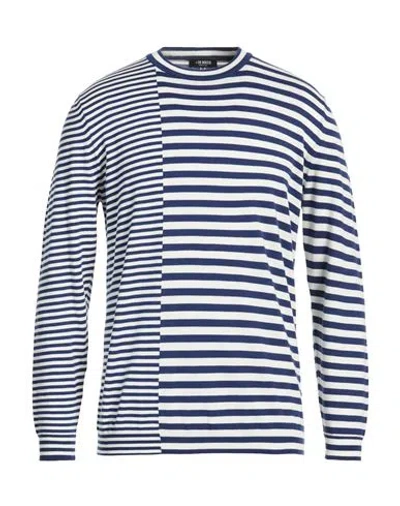 Masq Man Sweater Blue Size 44 Organic Cotton