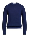 Masq Man Sweater Blue Size 50 Merino Wool
