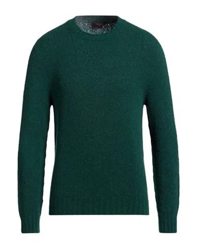 Masq Man Sweater Dark Green Size L Wool