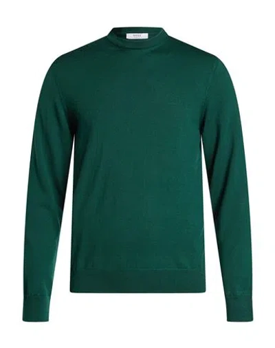 Masq Man Sweater Green Size 40 Merino Wool