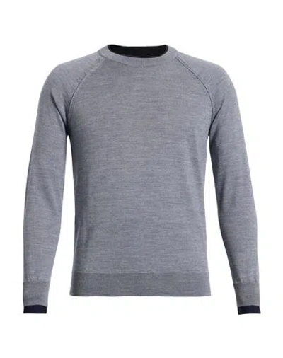 Masq Man Sweater Grey Size 38 Merino Wool In Gray