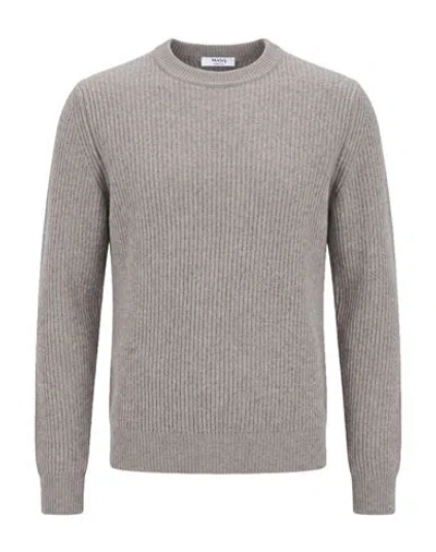 Masq Man Sweater Grey Size 46 Wool In Gray