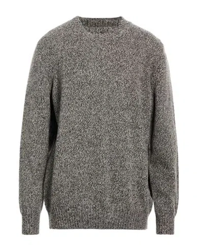 Masq Man Sweater Grey Size 48 Merino Wool In Gray