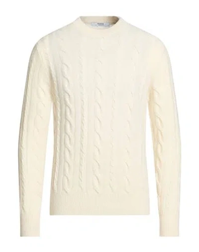Masq Man Sweater Ivory Size 44 Wool In White