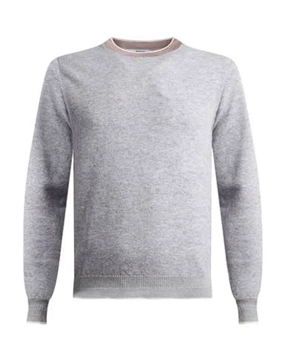 Masq Man Sweater Light Grey Size 36 Merino Wool
