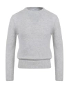 Masq Man Sweater Light Grey Size 46 Wool In Gray