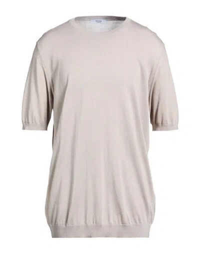 Masq Man Sweater Light Grey Size 50 Silk, Cotton In Multi