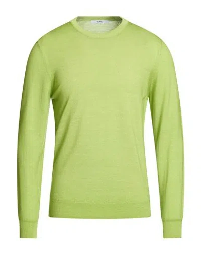 Masq Man Sweater Lime Green Size 46 Merino Wool