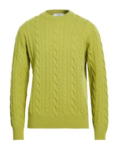 Masq Man Sweater Lime Green Size 46 Wool