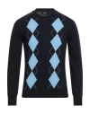 Masq Man Sweater Midnight Blue Size 36 Wool