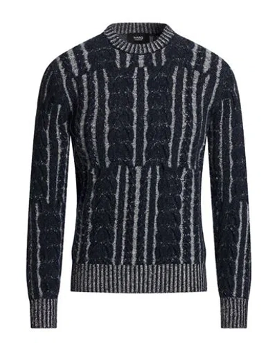 Masq Man Sweater Midnight Blue Size 44 Wool