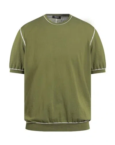 Masq Man Sweater Sage Green Size 44 Cotton
