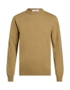 Masq Man Sweater Sand Size 46 Wool In Multi